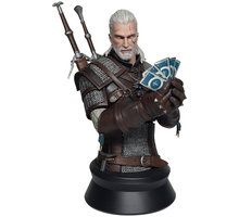 Figurka The Witcher - Geralt hraje Gwint Busta_1469414164