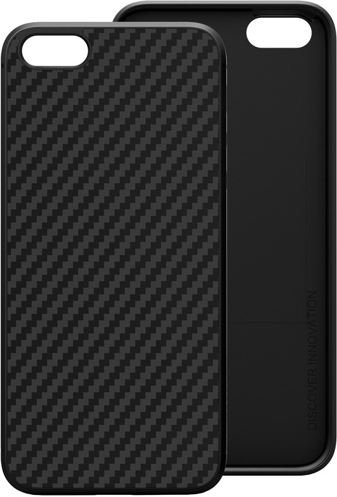 Nillkin Synthetic Fiber Ochranný Zadní Kryt Carbon Black pro iPhone 5/5S/SE_502827119