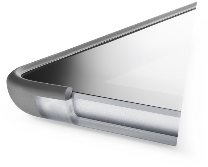 CellularLine DUAL BACK dvojitý kryt se stojánkem pro iPad Pro 12,9&quot;, šedá_961356142