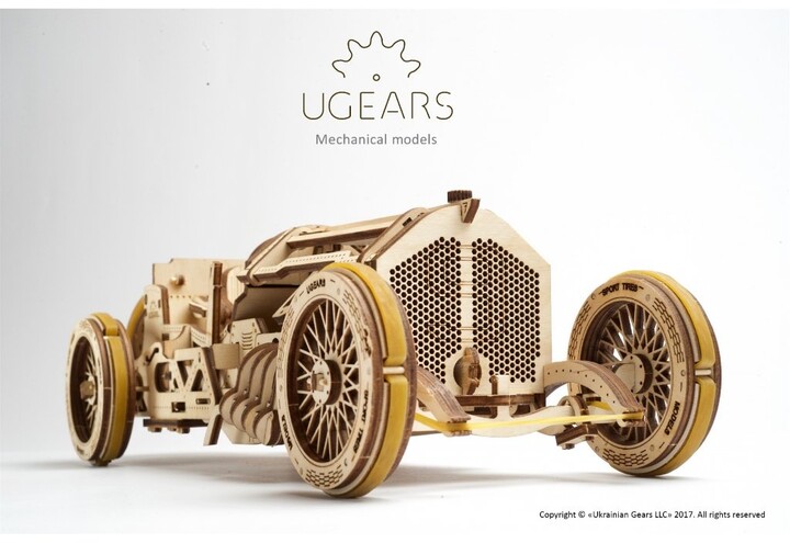 UGEARS stavebnice - Auto U-9 Grand Prix v hodnotě 1150 Kč_1324114375