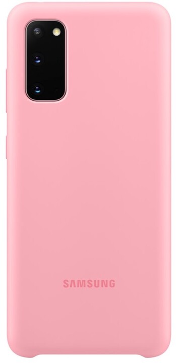 Samsung silikonový kryt pro Galaxy S20, růžová_325148380