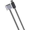 EPICO nabíjecí kabel USB-C - MagSafe 3, opletený, 140W, 2m, šedá_561548135