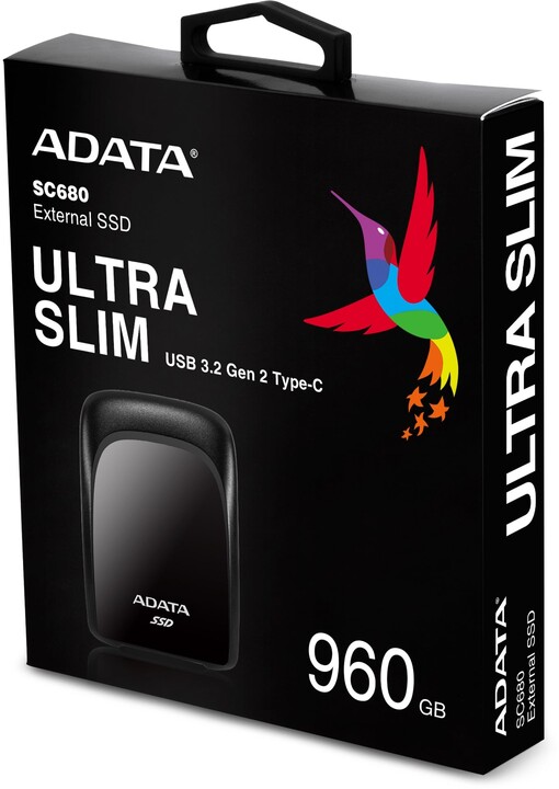 ADATA SC680, 960GB, černá
