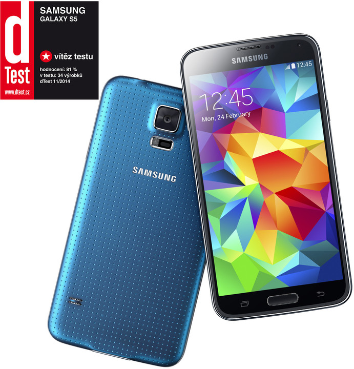Samsung GALAXY S5, Electric Blue_1043016156