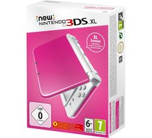 Nintendo New 3DS XL, růžová/bílá_261061813