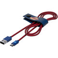 Tribe DC Movie Superman Micro USB kabel (120cm) - Modrý