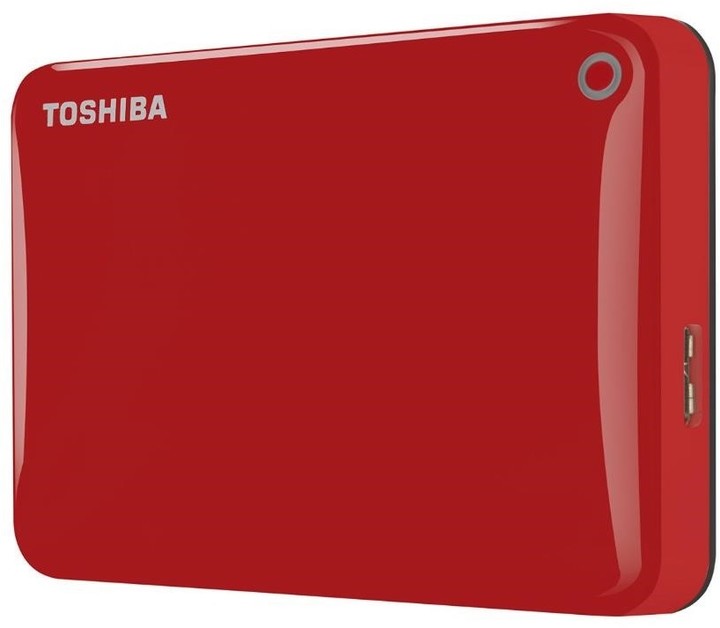 Toshiba Canvio Connect II - 500GB, červená_729620763