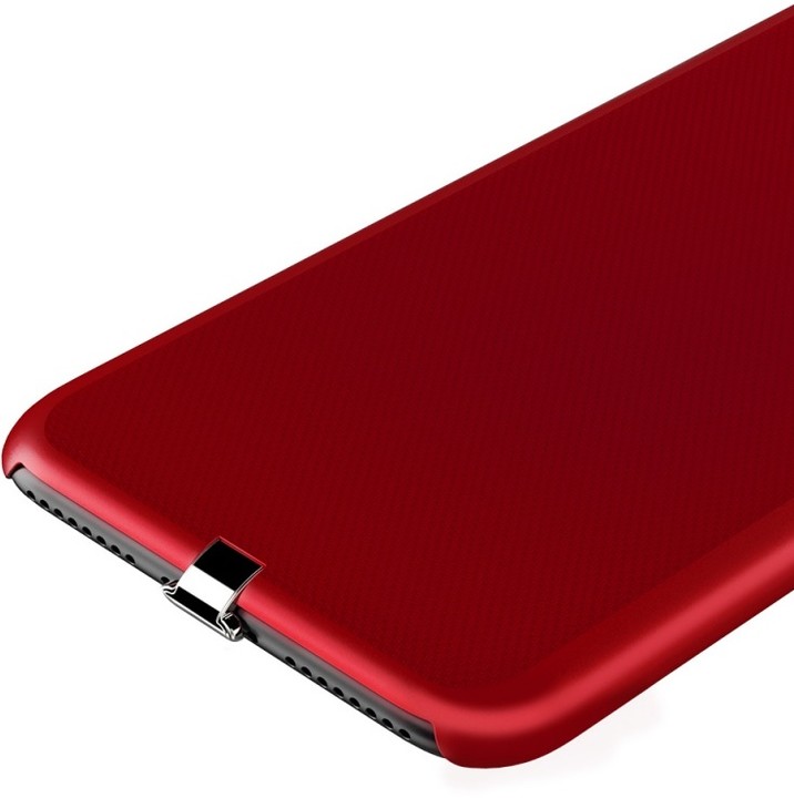 Mcdodo zadní kryt s podporou QI nabíjení pro Apple iPhone 6/6S/7, červená_919177618