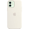 Apple silikonový kryt s MagSafe pro iPhone 12/12 Pro, bílá_1033980418