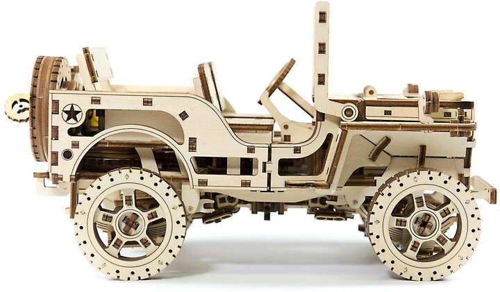 Stavebnice - Jeep 4x4 (dřevěná)_1113517727