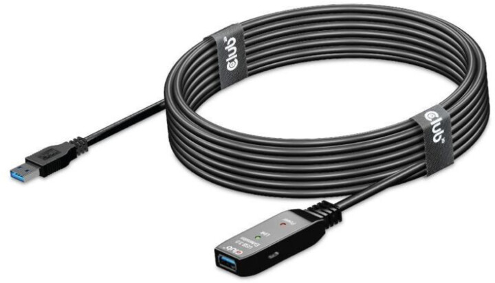 Club3D prodlužovací kabel USB 3.2 Gen1 M/F 28AWG, aktivní, 5m_1991806728