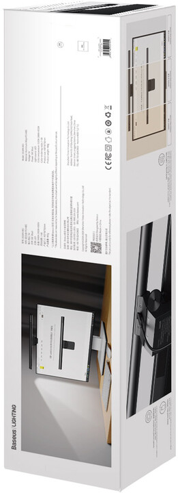 Baseus závěsné světlo i-wok Series na monitor, LED, USB, 5W, černá_2127179828
