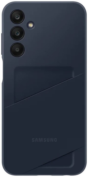 Samsung ochranný kryt s kapsou na kartu pro Galaxy A25 5G, modro-černá_790371888