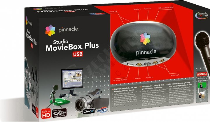 Pinnacle Studio 10 MovieBox Plus 710 USB_1067251800