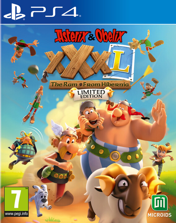 Asterix &amp; Obelix XXXL: The Ram From Hibernia - Limited Edition (PS4)_1057829362