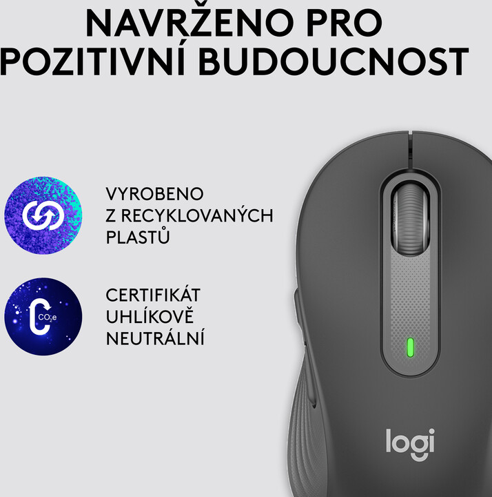 Logitech M650, šedá_1240554264