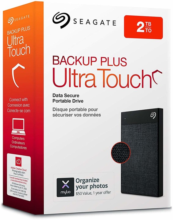 Seagate Backup Plus Ultra Touch - 2TB, černá_1345544335