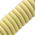 CableMod Classic Coiled Cable, USB-C/USB-A, 1,5m, Lemon Ice_122381416