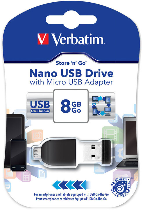 Verbatim Store &#39;n&#39; Go Nano OTG 8GB_653249326