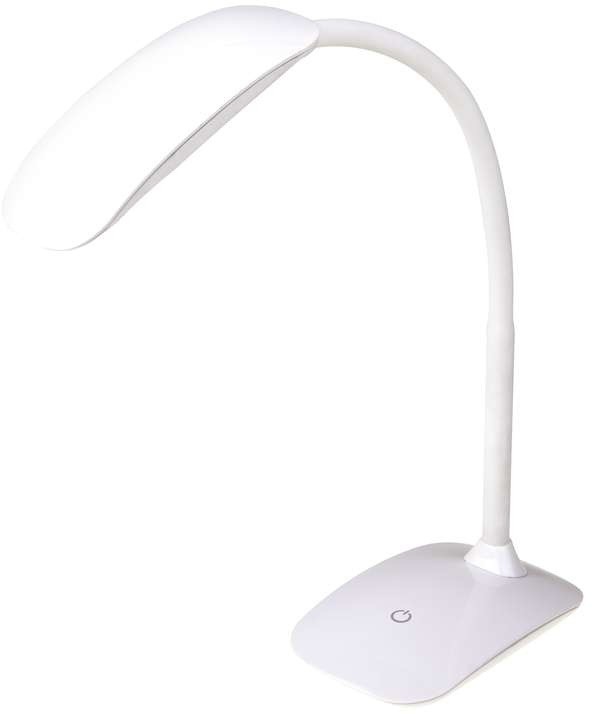 Emos LED stolní lampa MA66-D s USB, bílá_803910140