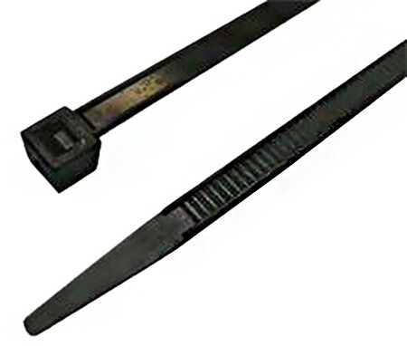 MaxLink stahovací páska, 36cm, šířka 4,8mm, 100ks, černá_1434409176