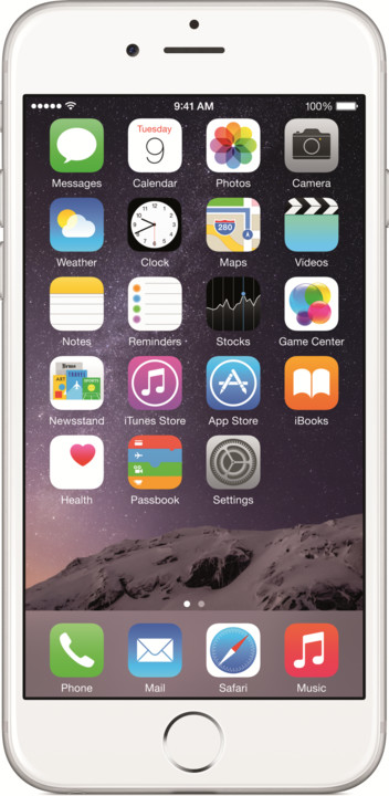 Apple iPhone 6 - 16GB, stříbrná_1447408176