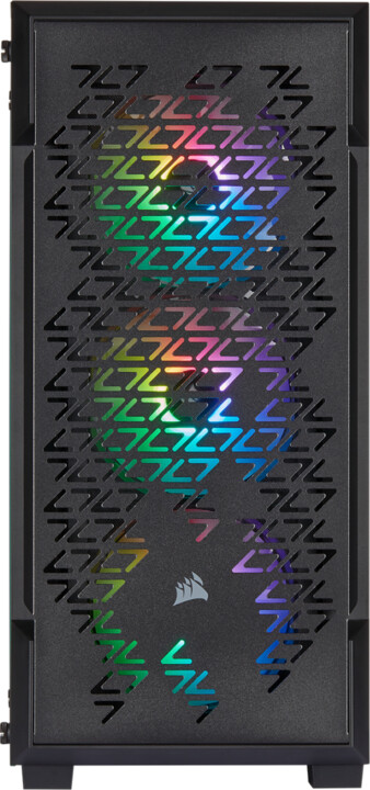 Corsair iCUE 220T RGB, TG, černá