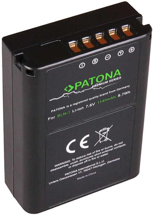 Patona baterie pro foto Olympus PS-BLN1 1140mAh Li-Ion_16713059