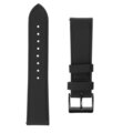 FIXED kožený řemínek pro smartwatch, 20mm, černá_1767494304