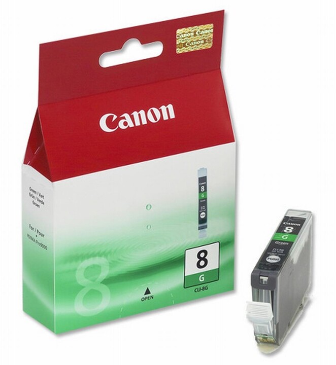 Canon CLI-8G, zelená