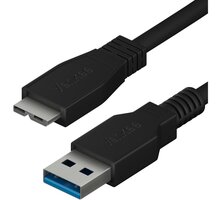 YENKEE kabel YCU 011 BK USB-A - micro USB 3.0, 1.5m, černá 37000022