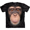 Tričko The Mountain Chimp Face, černá (US L / EU XL)_1446442889