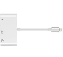 COTEetCI adaptér 3v1 Lightning na HDMI, USB-A a Lightning_1721597001