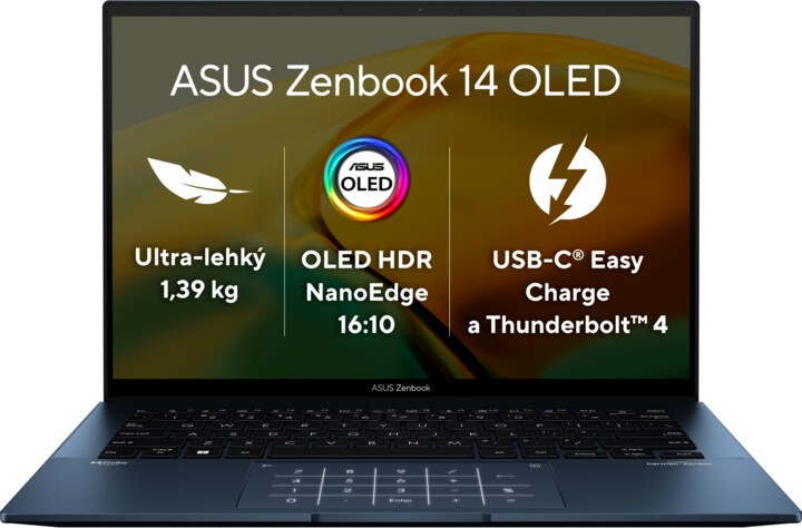 ASUS Zenbook 14 OLED (UX3402, 13th Gen Intel), modrá_635747639