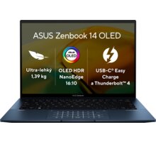 ASUS Zenbook 14 OLED (UX3402, 12th Gen Intel), modrá_814418100