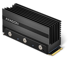 AXAGON LR-M2XL, hliníkový pasivní chladič pro oboustranný M.2 SSD disk, výška 36 mm CLR-M2XL