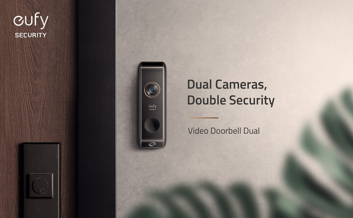 Anker Eufy Video Doorbell Dual, černá_656150765