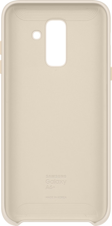 Samsung A6+ dvouvrstvý ochranný zadní kryt, zlatá_1890309053