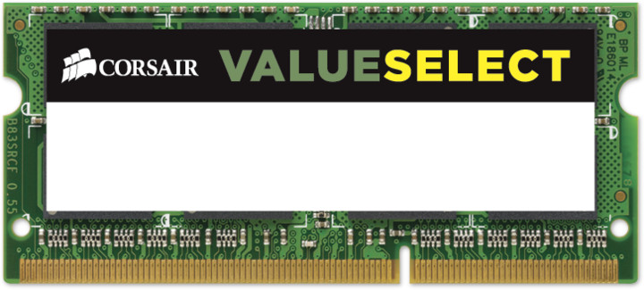 Corsair Value 4GB DDR3 1600 SODIMM_991691544