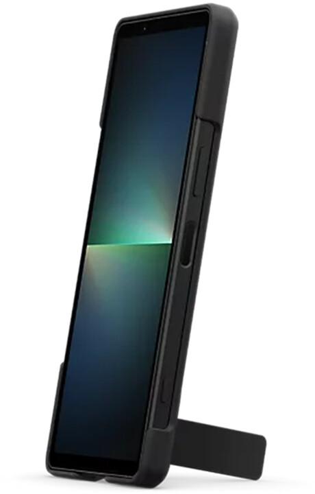 Sony zadní kryt pro Sony Xperia 5 V 5G se stojánkem, černá_2081074316