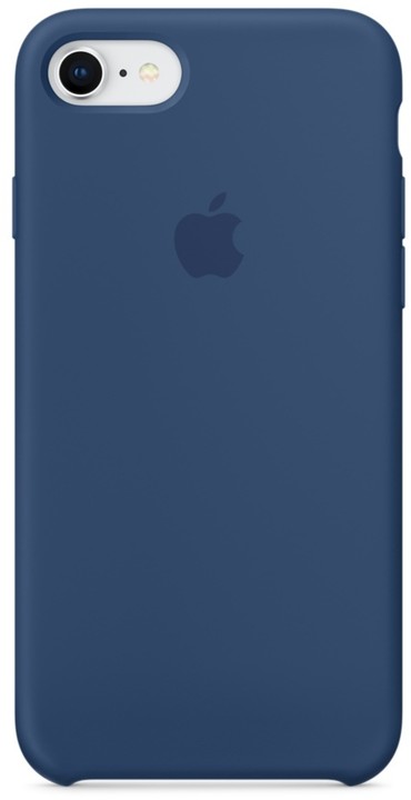 Apple silikonový kryt na iPhone 8/7, kobaltově modrá_1737413214