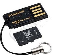 Kingston SDHC 16GB class 4 + USB čtečka_1578850548