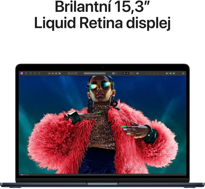 Apple MacBook Air 15, M3 8-core/8GB/256GB SSD/10-core GPU, temně inkoustová (M3, 2024)_1862373188
