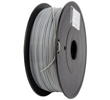 Gembird tisková struna (filament), PLA+, 1,75mm, 1kg, šedá_234791748