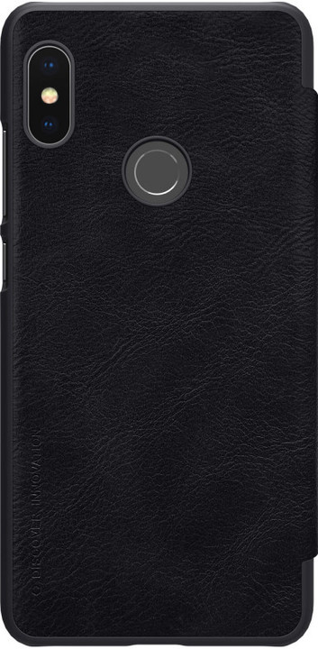 Nillkin Qin S-View Pouzdro pro Xiaomi Redmi Note 5, černý_2049384408