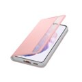 Samsung flipové pouzdro Clear View pro Galaxy S21, růžová_936332339