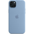 Apple Silikonový kryt s MagSafe pro iPhone 15 Plus, ledově modrá_1569012771