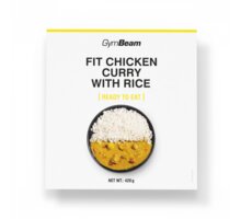 GymBeam FIT Hotové jídlo - Kuřecí curry s rýží, 420g_728826232