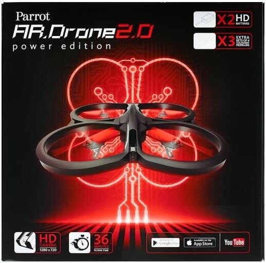 Parrot kvadrokoptéra AR.Drone 2.0, power edition_781009752