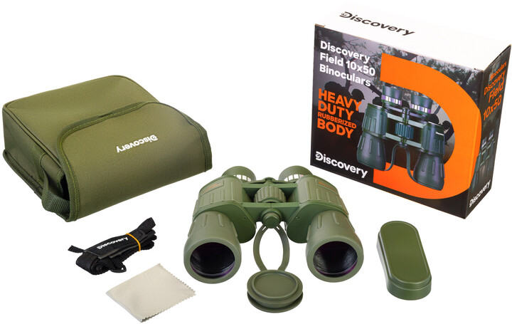 Discovery Field 10x50 Binoculars, zelená_1387504079